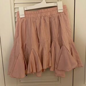 NEW flowy pink skirt!